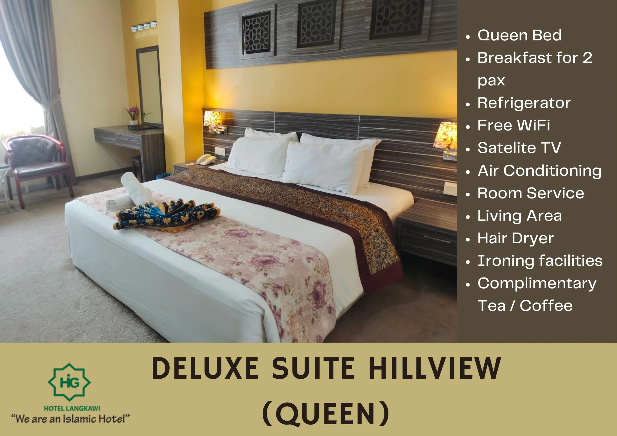 DELUXE SUITE HILLVIEW (QUEEN)