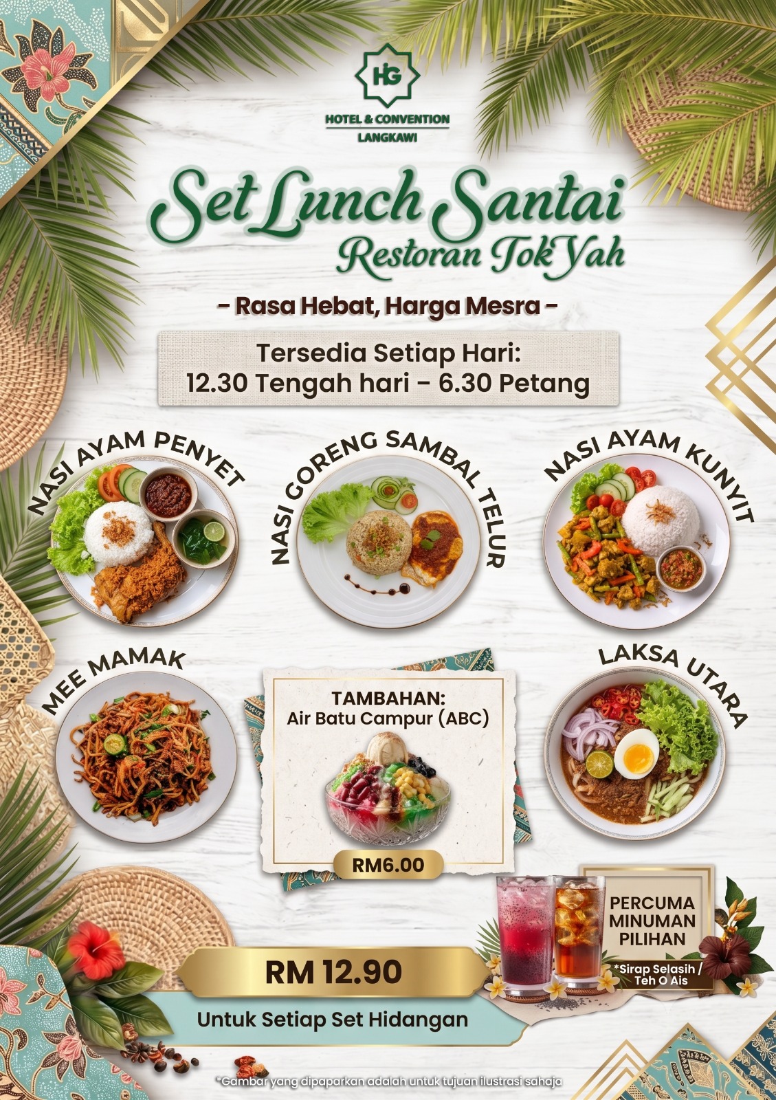 LUNCH SANTAI